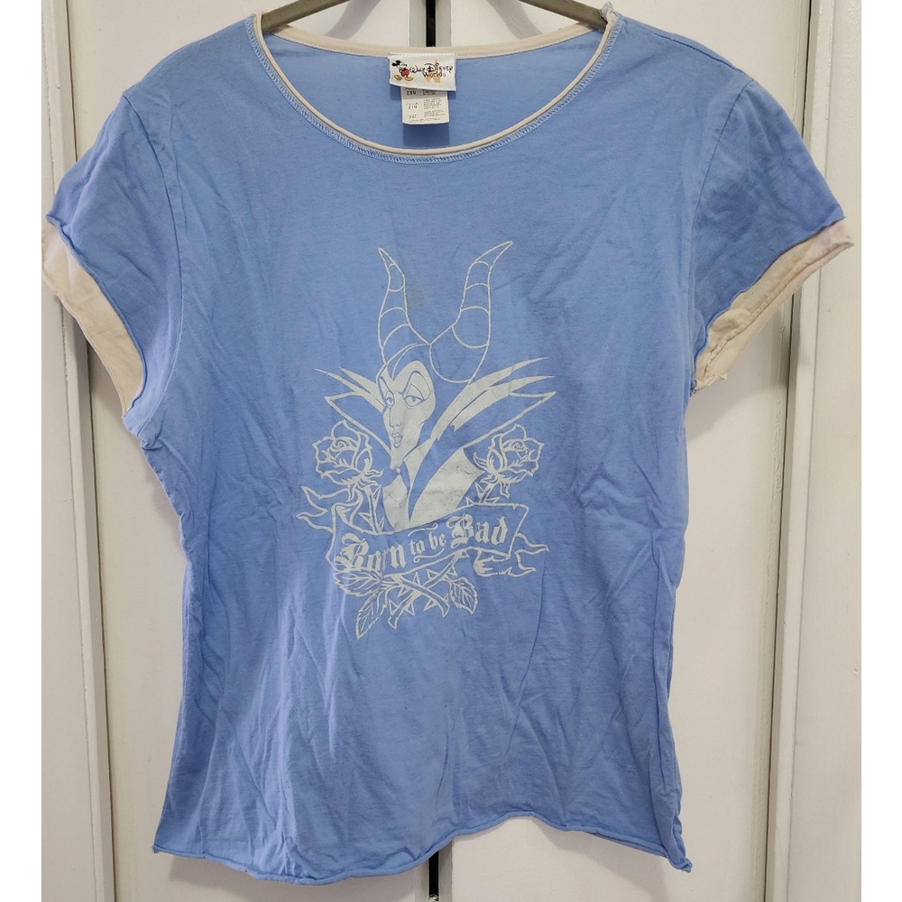 Vintage Y2K Disney World Malificent T-Shirt